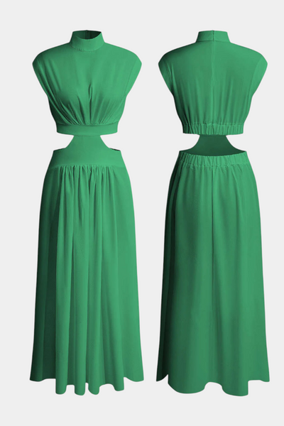 Bérénice | Side-Slit Dress Ensemble