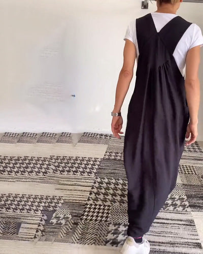 Alice | Casual Solid Strap Dress