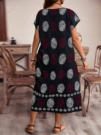 Elsbeth | Printed Midi Dress