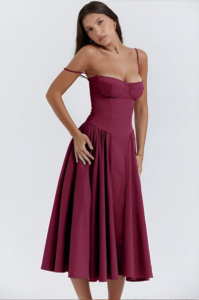Camilla™ | Sleeveless Dress with Corset Fit