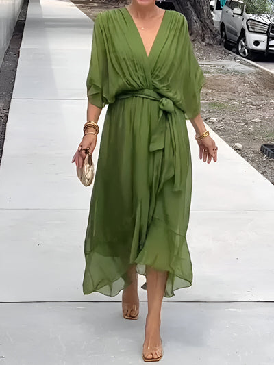 Alice | Elegant V-Neck Dress