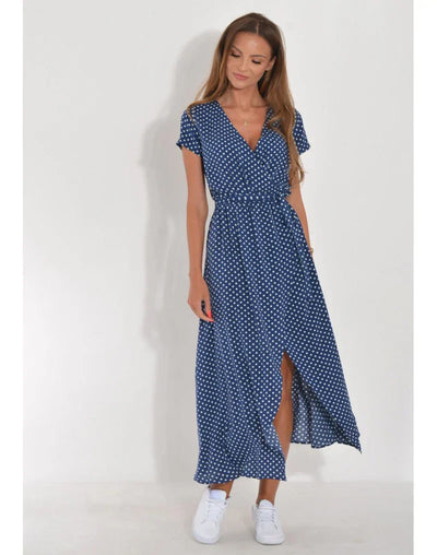 Suzanne | Elegant V-Neck Dress