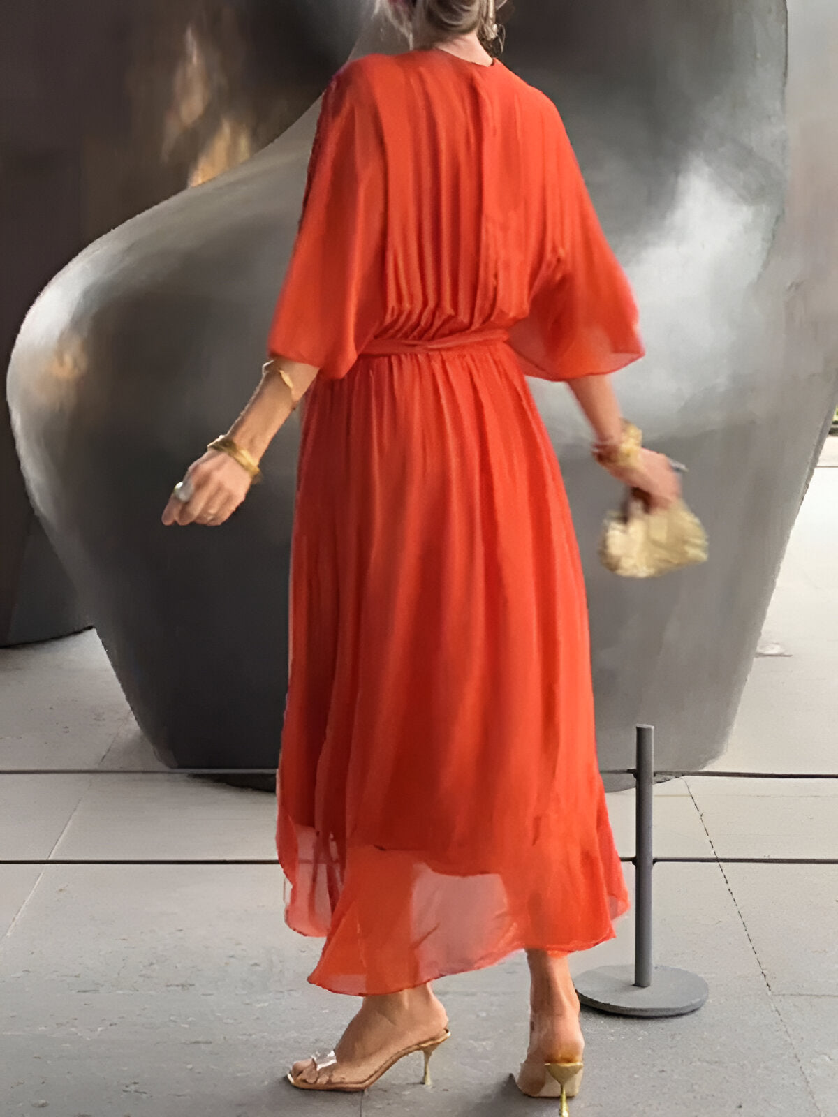 Alice | Elegant V-Neck Dress