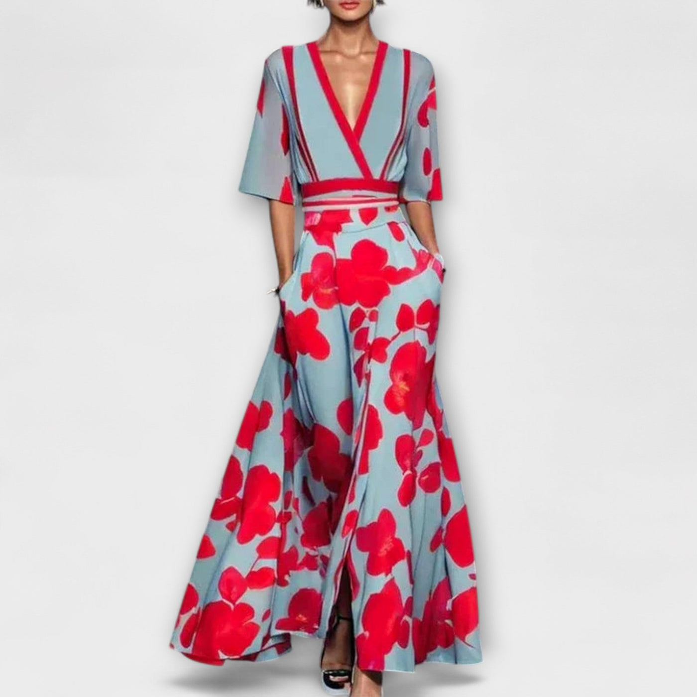 Aurélie™ | Elegant Women's Dress with Sleeve Design