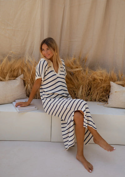 Sophia™ | Striped Knit Dress