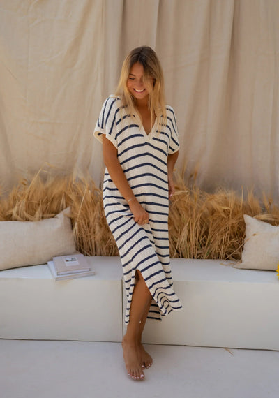 Sophia™ | Striped Knit Dress