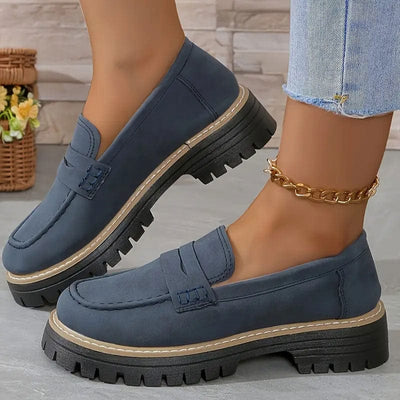 Sophia Suede Loafers