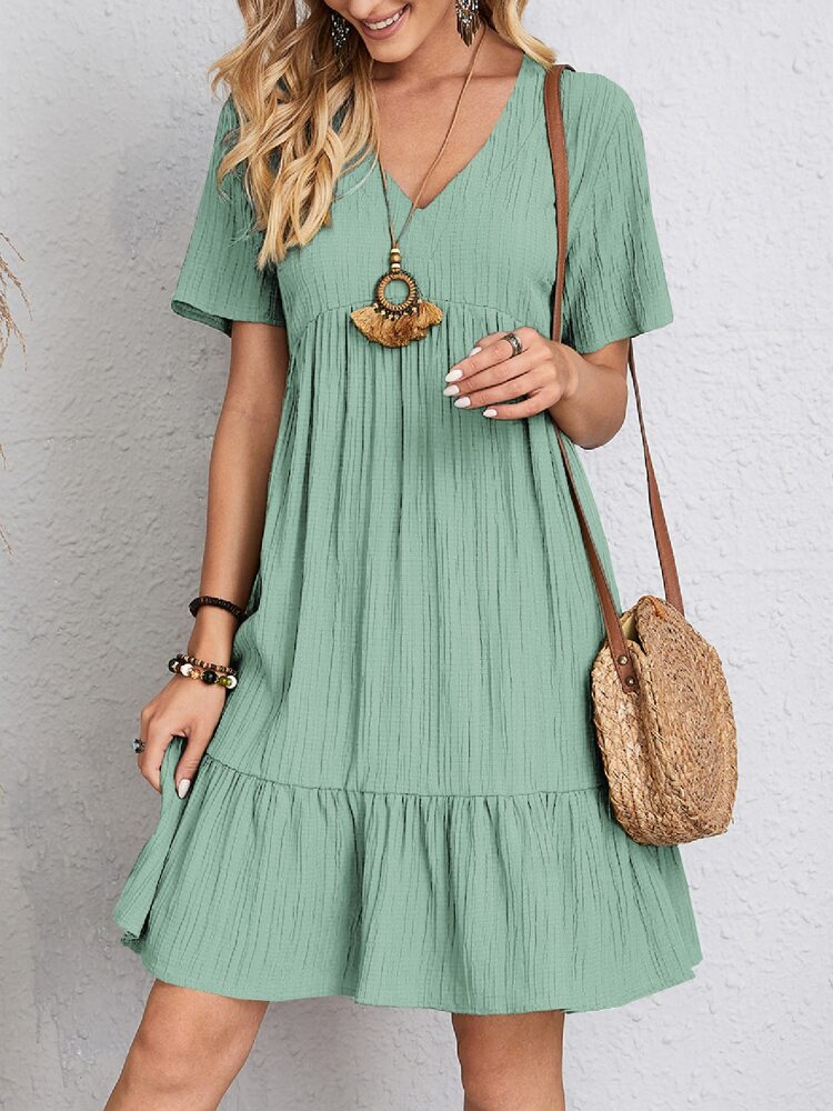 Wioletta | Elegant Dress Concealing the Stomach