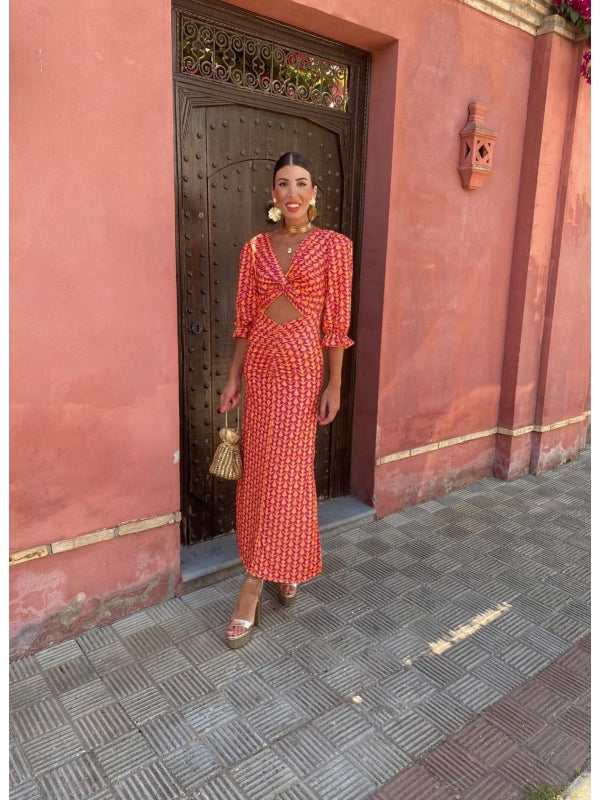 Lara™ | Summer Midi Dress – Bright, Flattering & Effortlessly Elegant