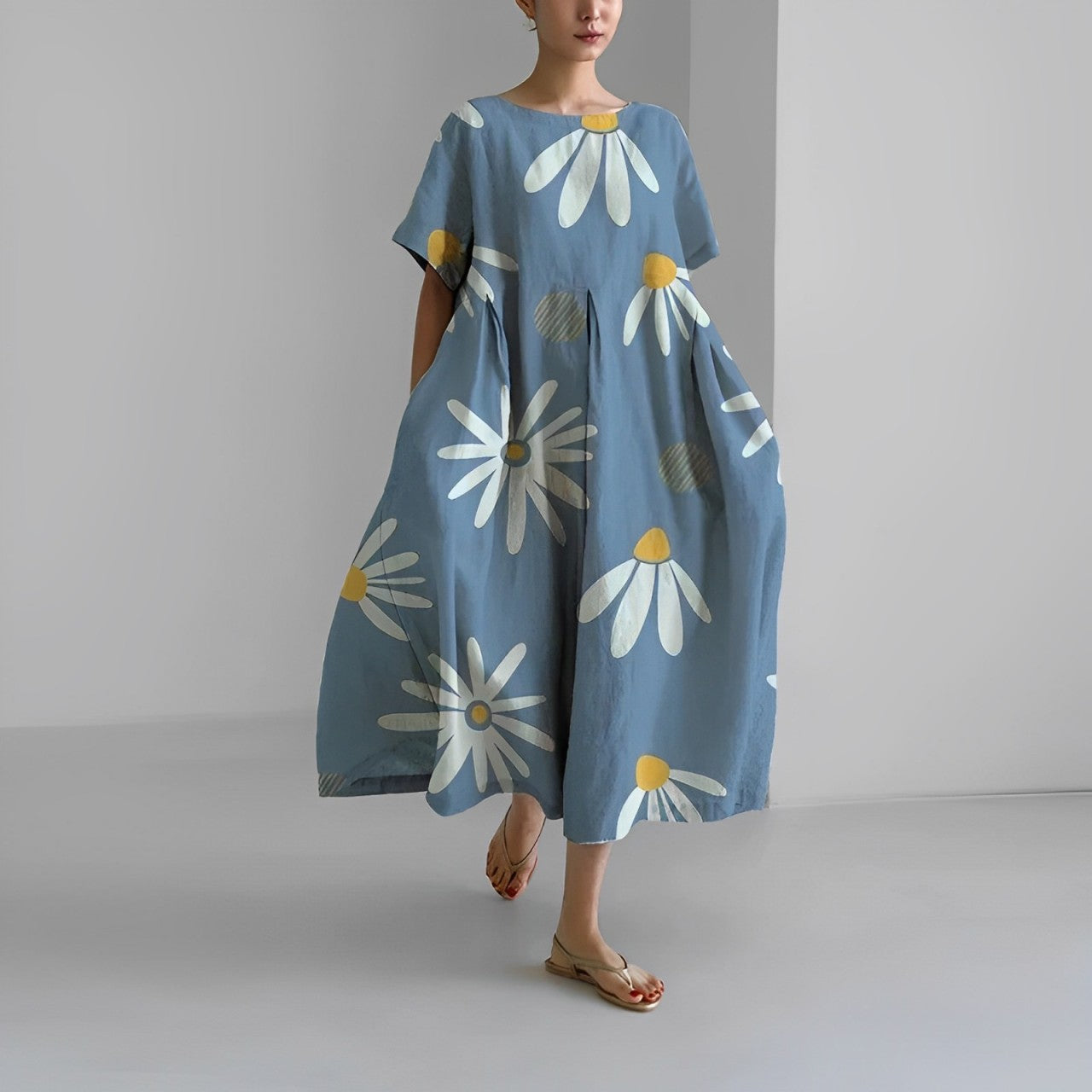 Amelia - Floral Bohemian Dress